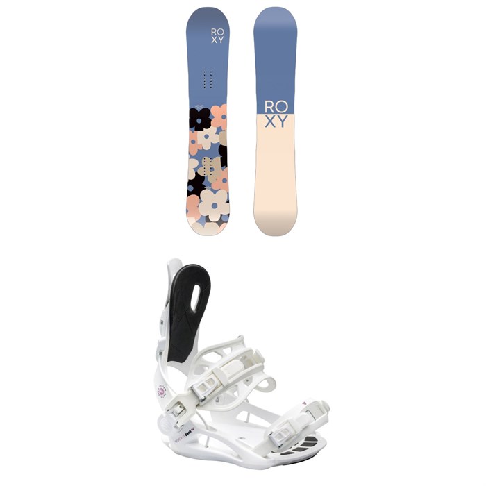 Roxy - Roxy XOXO C2 Snowboard + Rock-It Dash Snowboard Bindings - Women's