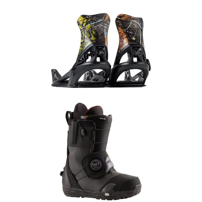 Flux - Flux DS Step On Snowboard Bindings + Burton Ion Step On Snowboard Boots