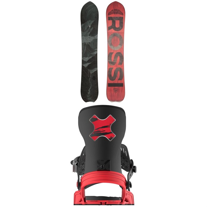 Rossignol - Rossignol XV Snowboard + Bent Metal Axtion Snowboard Bindings