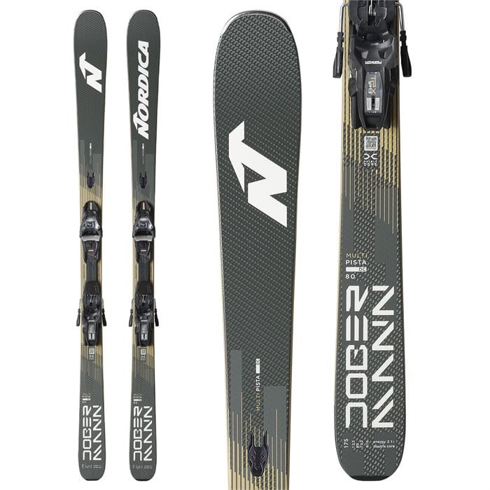 Nordica - Nordica Dobermann Multipista 80 DC Skis + TPX 13 Royal FDT Bindings 2027