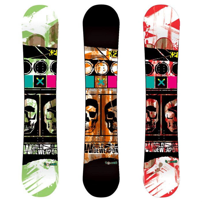 専門店では Snowboard Rocker Weapon) Wide (World WWW K2 2010 evo | 145cm-150cm未満