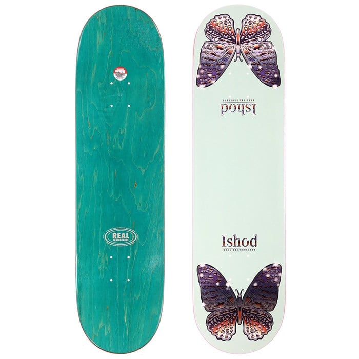 Real - Real Ishod Mariposa Chrome Twin Tail 8.5 Skateboard Deck