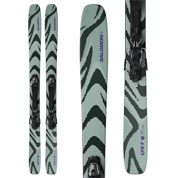 Salomon - Salomon E QST 92 Skis + M11 GW Ski Bindings 2026