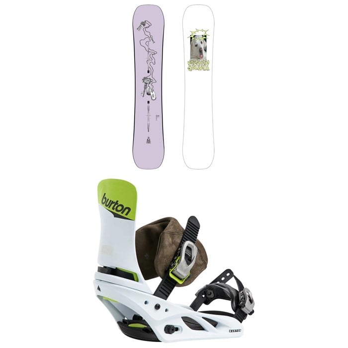 Burton - Burton Good Company Snowboard + Lexa x LTD Snowboard Bindings - Women's 2026