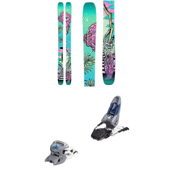 Moment - Moment Bella 101 Skis - Women's + Marker Squire 11 Ski Bindings 2026