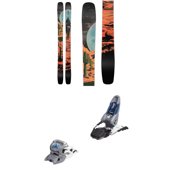 Moment - Moment Sierra 104 Skis - Women's + Marker Squire 11 Ski Bindings 2026