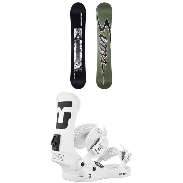 Sims - Sims ATV Snowboard + Union Force Classic Snowboard Bindings 2026