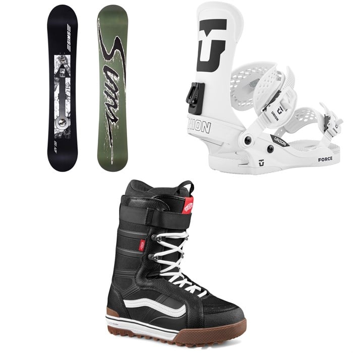 Sims - Sims ATV Snowboard + Union Force Classic Snowboard Bindings + Vans Hi-Standard Pro Snowboard Boots 2026