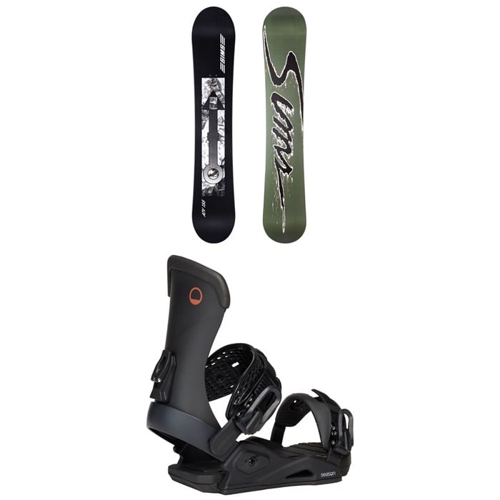 Sims - Sims ATV Snowboard + Season Meld Snowboard Bindings 2026