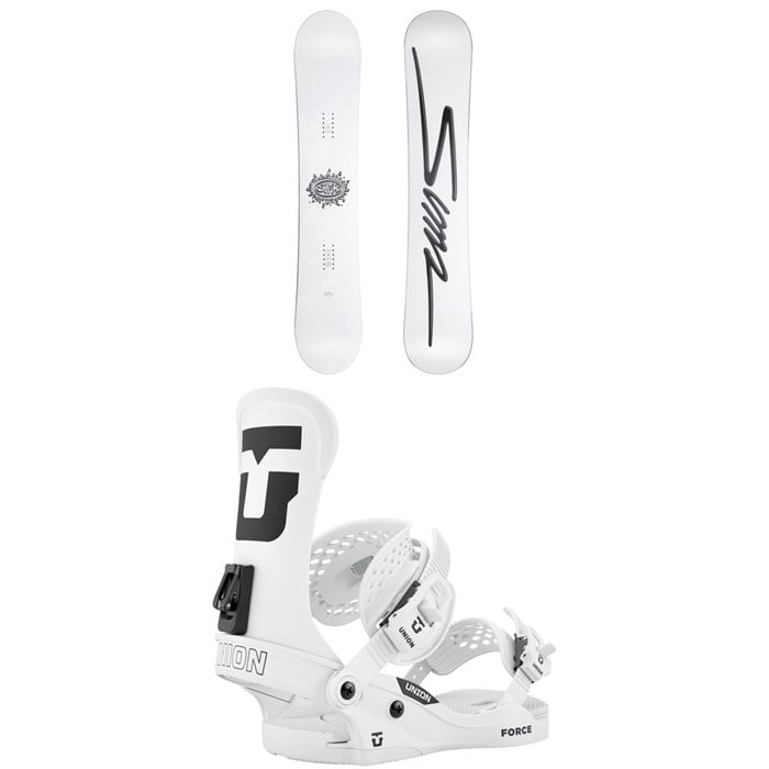 Sims - Sims Bowl Squad Snowboard + Union Force Classic Snowboard Bindings 2026