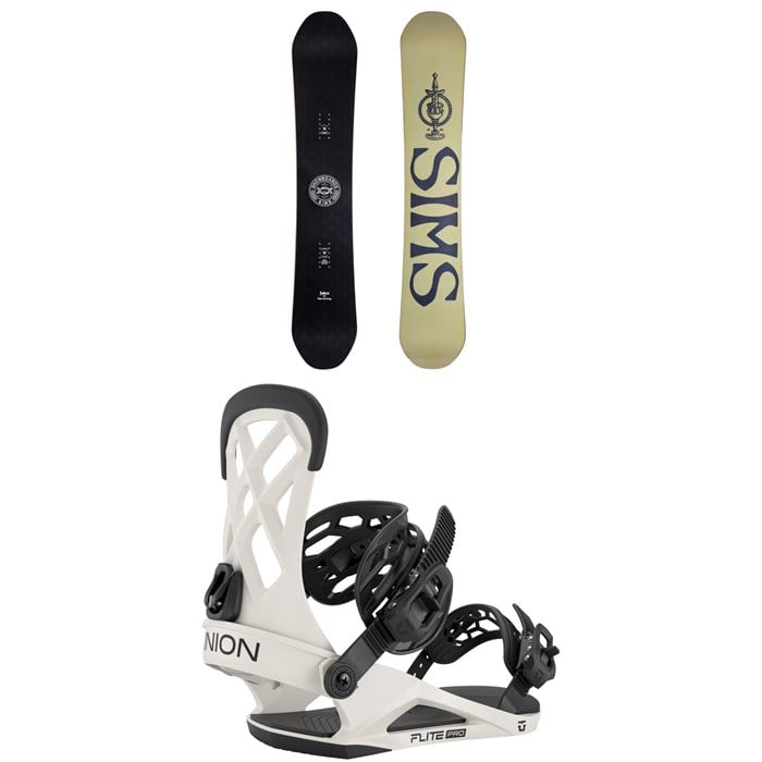 Sims - Sims Joker Snowboard + Union Flite Pro Snowboard Bindings 2026