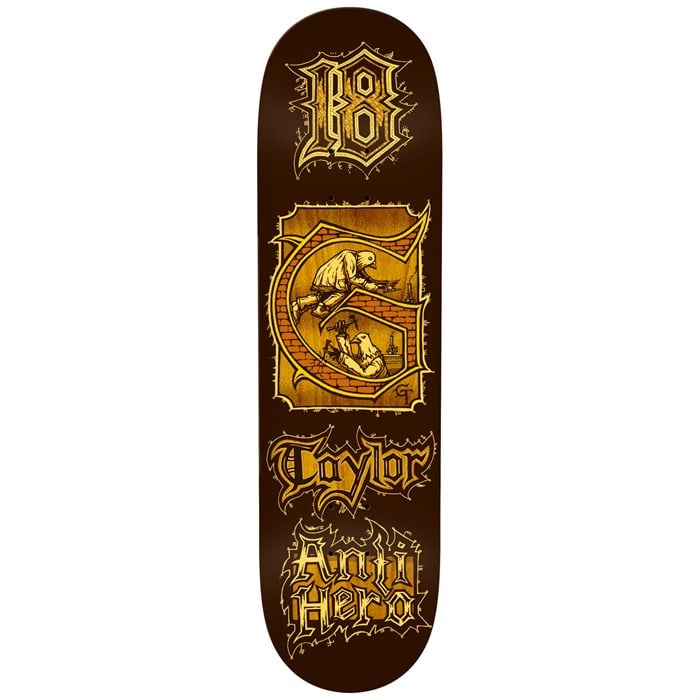Anti Hero - Anti Hero Grant Medieval 8.38 Skateboard Deck