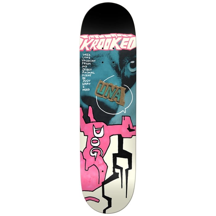 Krooked - Krooked Una Spirit Animal True Fit 8.5 Skateboard Deck