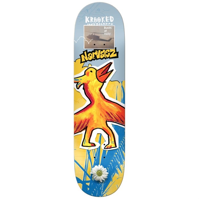Krooked - Krooked Navarez Burds 8.38 Skateboard Deck