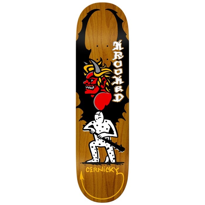 Krooked - Krooked Cernicky Devil Ed 8.5 Skateboard Deck