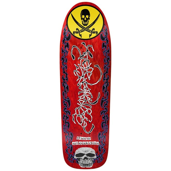 There Skateboards - There Skateboards x SneakDiss Pirate Ship To The Inferno 9.75 Skateboard Deck