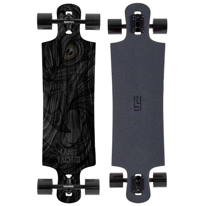 Landyachtz - Landyachtz Drop Hammer Black Eagle Longboard Complete