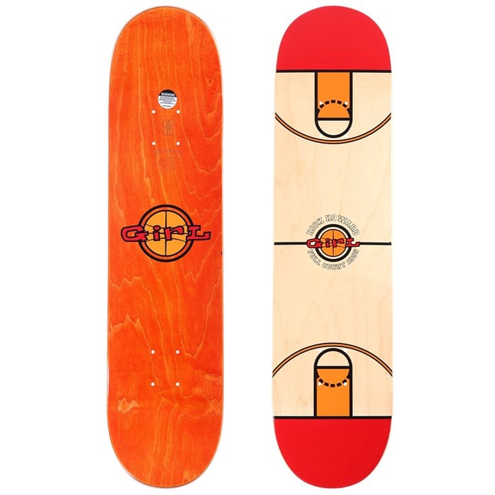 Girl - Girl Howard Full Court Reissue 7.75 Skateboard Deck