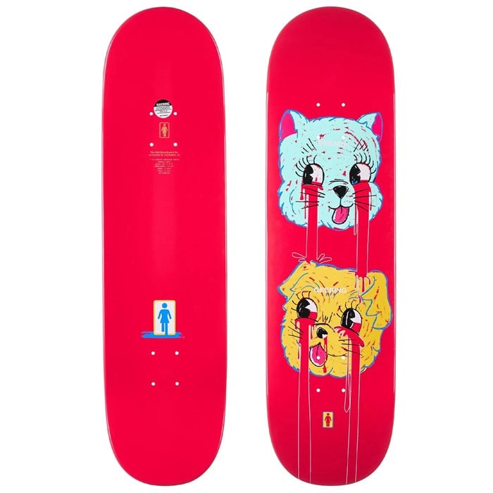 Girl - Girl Geering Blood Bath 8.5 Skateboard Deck
