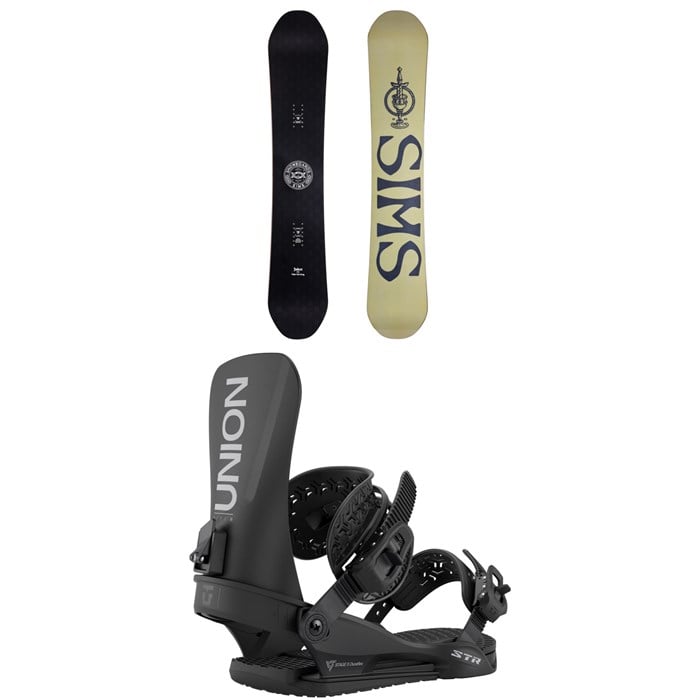 Sims - Sims Joker Snowboard + Union STR Snowboard Bindings 2026