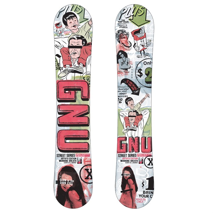 GNU Street Series BTX Banana Rocker Snowboard 2010 evo