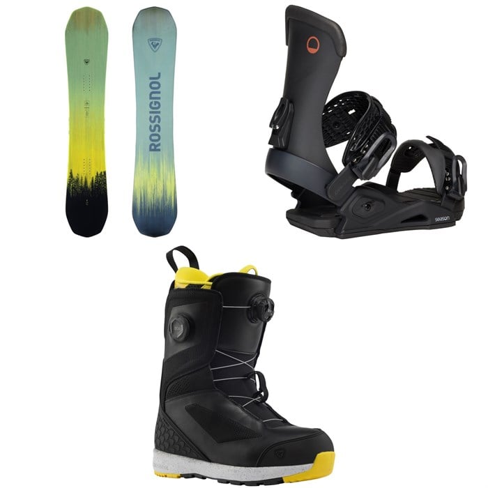Rossignol - Rossignol Revenant Snowboard + Season Meld Snowboard Bindings + Rossignol RS Primo Snowboard Boots 2026