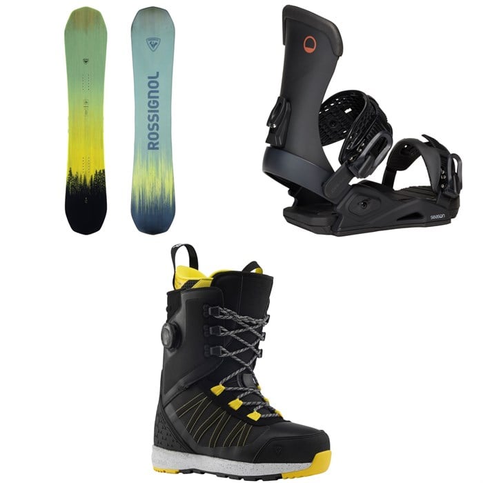 Rossignol - Rossignol Revenant Snowboard + Season Meld Snowboard Bindings + Rossignol RS Hybrid Snowboard Boots 2026