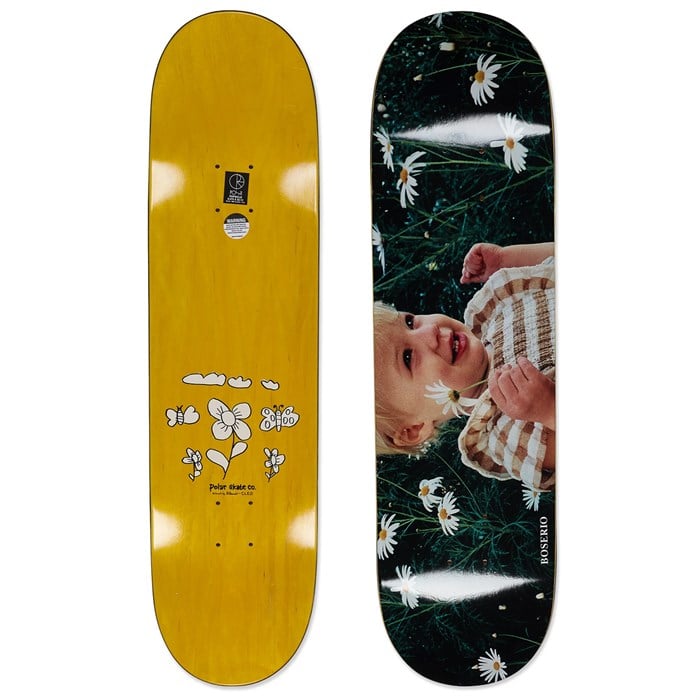 Polar Skate Co. - Polar Skate Co. Nick Boserio Cleo & Daisy 8.5 Skateboard Deck