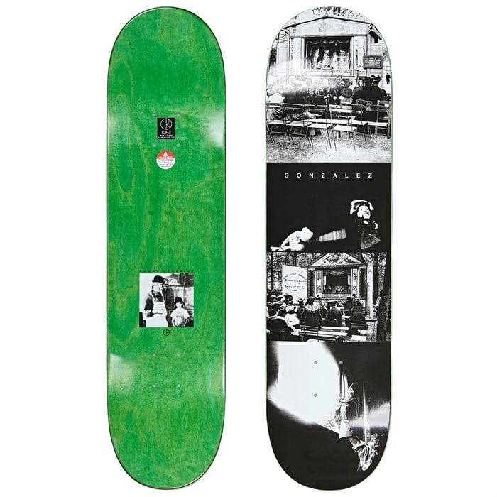 Polar Skate Co. - Polar Skate Co. Roman Gonzalez Champs Elysees, Paris 8.0 Skateboard Deck