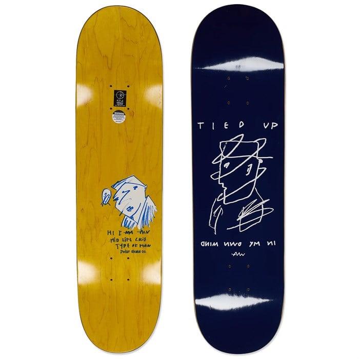 Polar Skate Co. - Polar Skate Co. Tied Up 8.75 Skateboard Deck