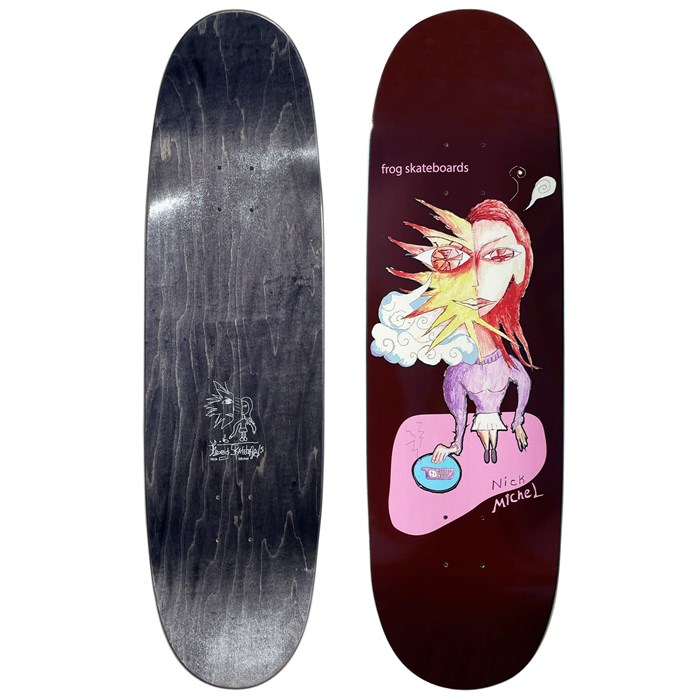 Frog Skateboards - Frog Skateboards The Distraction (Nick Michel) Deck W25 - 9.1 Skateboard Deck