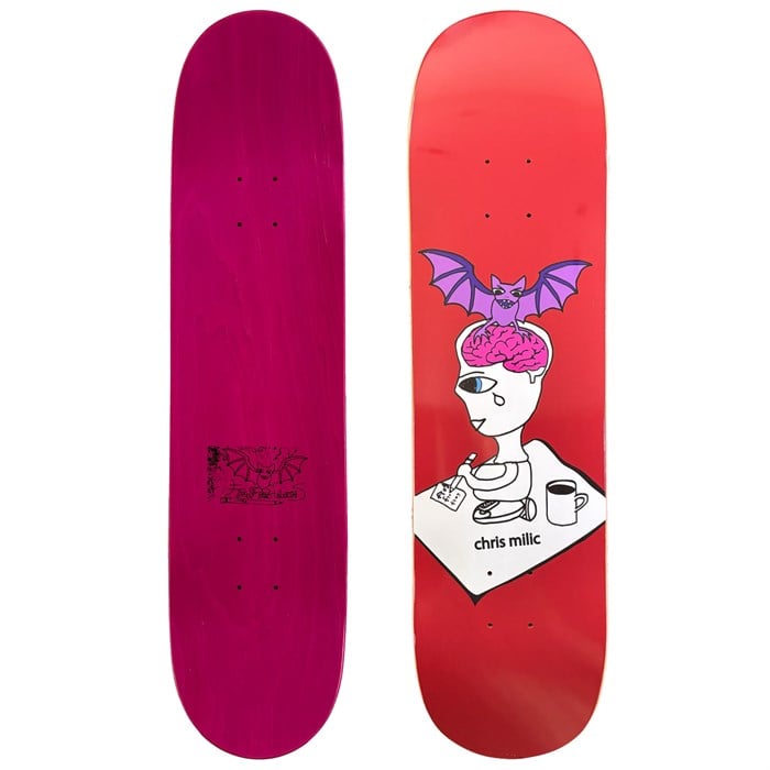 Frog Skateboards - Frog Skateboards Bat Brain (Chris Milic) Deck - 8.6 Skateboard Deck