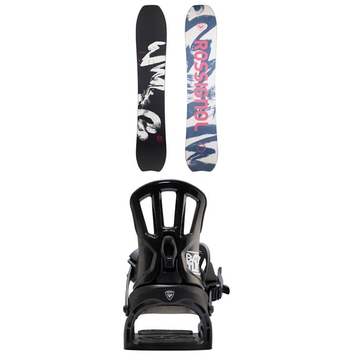 Rossignol - Rossignol WU-JI Snowboard + Battle Snowboard Bindings