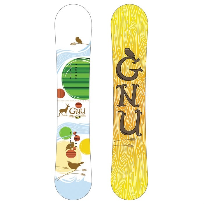 GNU B-Nice BTX Banana Rocker (Sunshine) Snowboard - Women's 2010 | Evo