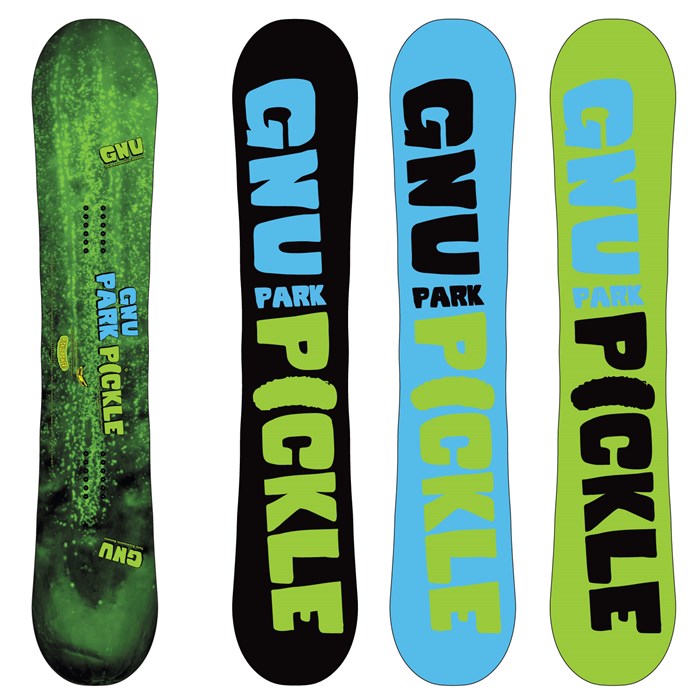 GNU Park Pickle BTX Wide Banana Rocker Snowboard 2010 evo
