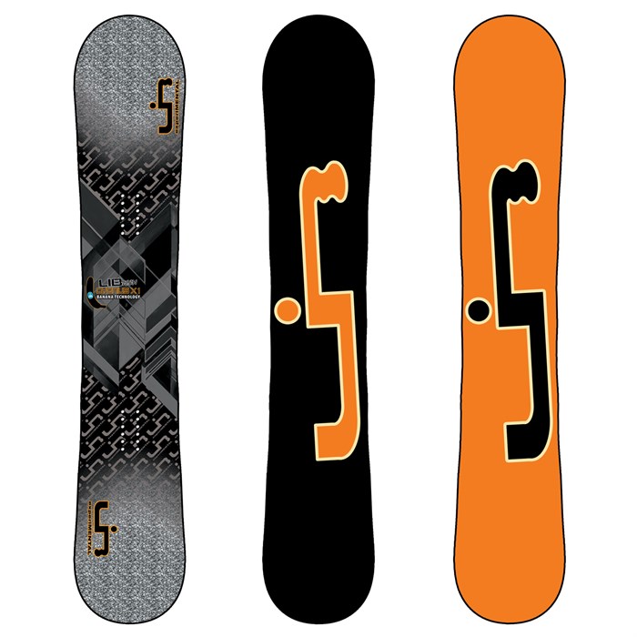 Lib Tech Cygnus X1 BTX Banana Rocker Snowboard 2010 evo