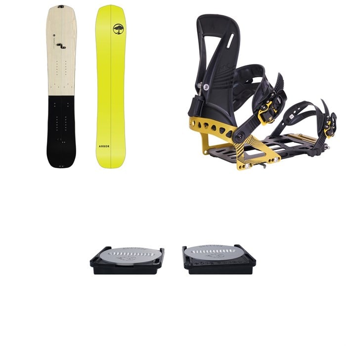 Arbor - Arbor Landmark Splitboard + Spark R&D Arc ST Splitboard Bindings + R&D Canted Pucks 2026