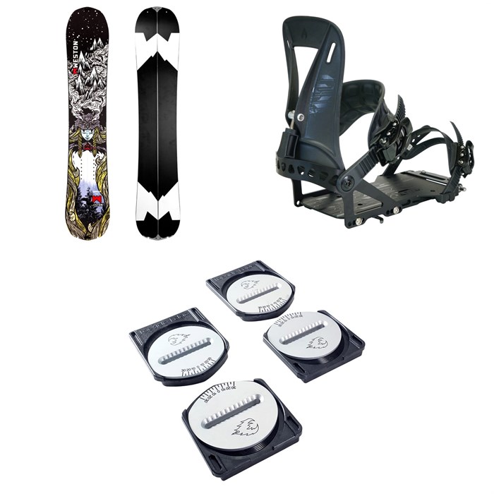 Weston - Weston Gnarnia Splitboard + Spark R&D Surge ST Splitboard Bindings + R&D Spark Pucks 2026