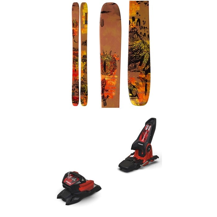 K2 - K2 Reckoner 110 Skis 2026 + Marker Griffon 13 ID Ski Bindings