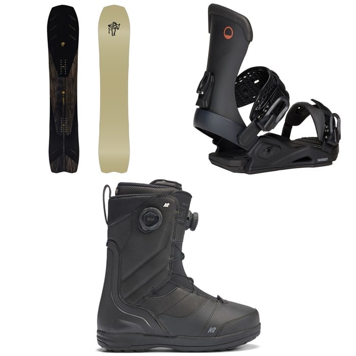 Arbor - Arbor Bryan Iguchi Pro Snowboard + Season Meld Snowboard Bindings + K2 Maysis Snowboard Boots 2026