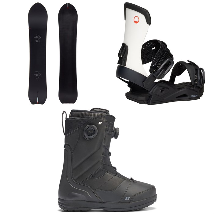 Season - Season Aero Snowboard + Season Meld Snowboard Bindings + K2 Maysis Snowboard Boots