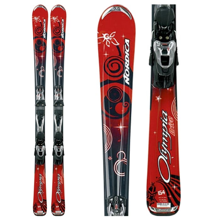 Nordica Olympia Drive Skis + Bindings - Women's - Used 2009 - Used