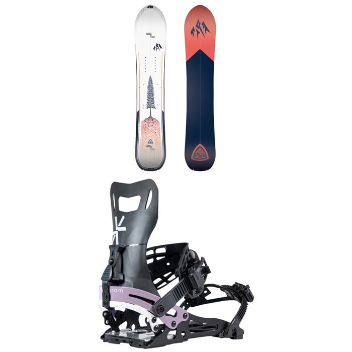 Jones - Jones Dream Weaver 2.0 Splitboard  + Karakoram Nomad-W + Split Interface Splitboard Bindings - Women's 2026