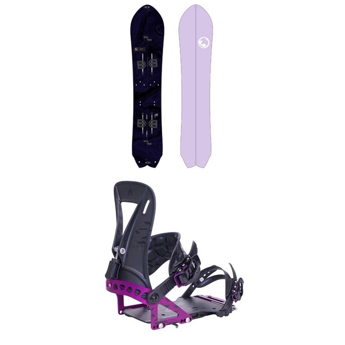 Burton - Burton Fish 3D Splitboard + Spark R&D Surge ST Splitboard Bindings 2026