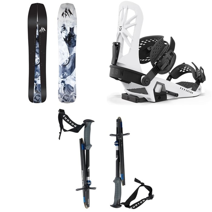 Jones - Jones Mind Expander Splitboard + Union Explorer Splitboard Bindings  + Burton x Black Diamond Compactor Poles 2026