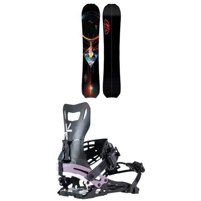 Lib Tech - Lib Tech T. Rice Orca Techno Splitboard + Karakoram Nomad-W + Split Interface Splitboard Bindings - Women's 2026
