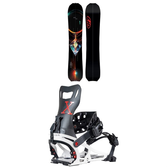 Lib Tech - Lib Tech T. Rice Orca Techno Splitboard + Karakoram Prime-X + Split Interface Splitboard Bindings 2026