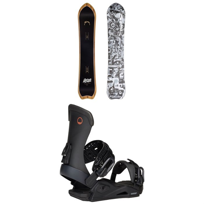 Sims - Sims UAP Snowboard + Season Meld Snowboard Bindings 2026