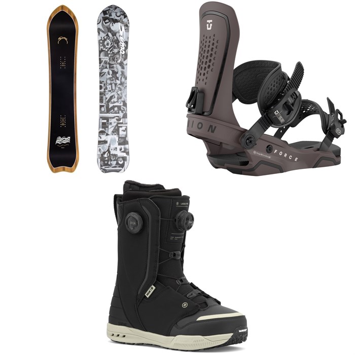 Sims - Sims UAP Snowboard + Union Force Snowboard Bindings + Ride Lasso Pro Snowboard Boots 2026