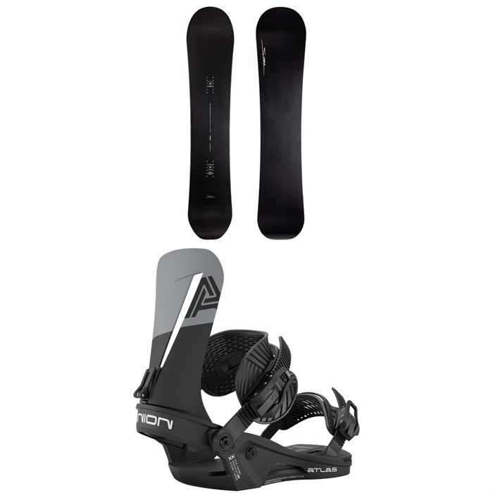 Sims - Sims Macrodose Snowboard + Union Atlas Snowboard Bindings 2026